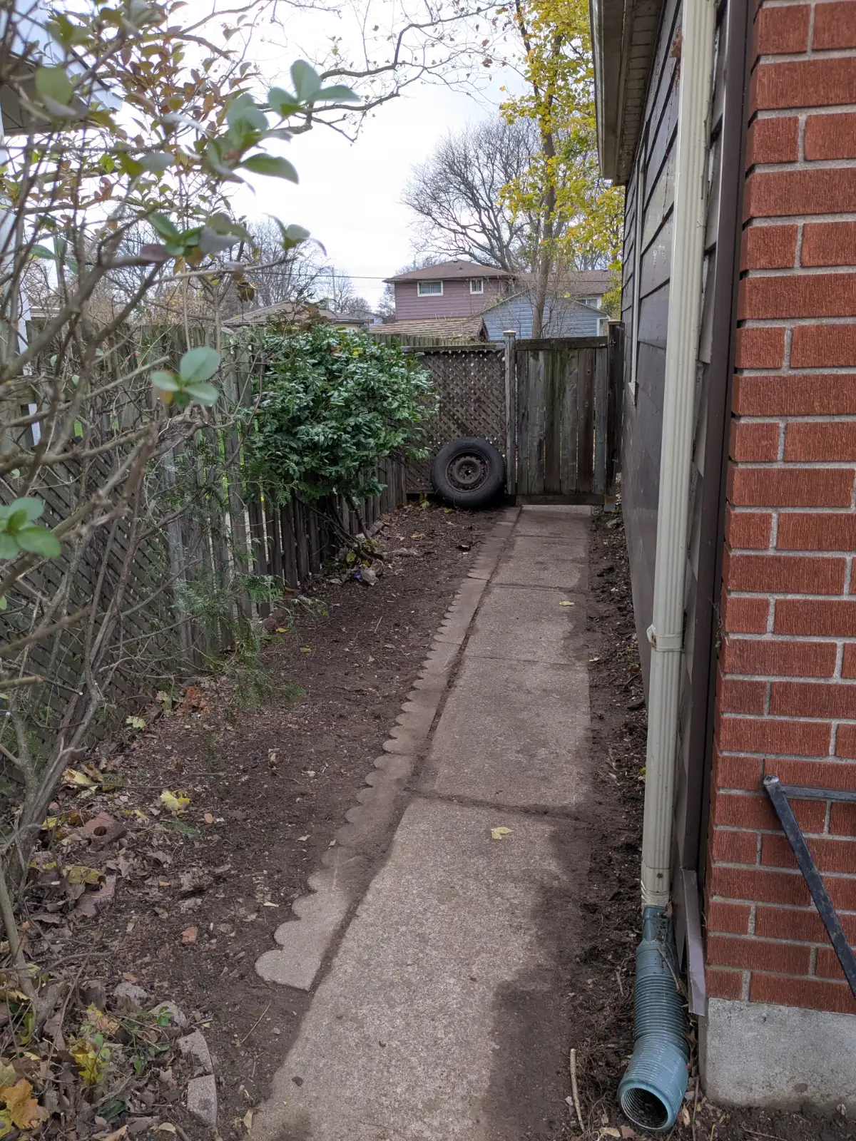 Clear property after brush removal